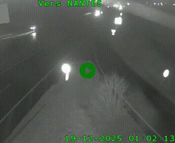 Webcam N147 au nord de Poitiers et à la jonction avec la A10