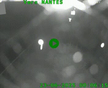 Webcam N147 au nord de Poitiers et à la jonction avec la A10