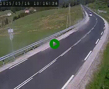 Webcam routière au niveau du col de la Chavade en Ardèche, sur la N102 à 1266 mètres d'altitude