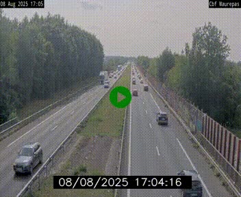 Webcam sur le périphérique de Rennes (N136) à hauteur de Maurepas, au nord de la ville