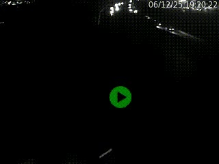 Caméra autoroute à la jonction entre l'A7 et la D301 (Boulevard urbain Sud de Lyon) à Feyzin, au sud de Lyon. Vue orientée vers Mions