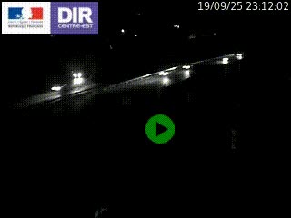 Webcam sur la Nationale 201 à hauteur de la sortie Chambéry-Nord, avant à la jonction entre l'A41 et l'A43, en direction de Lyon