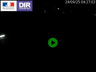 Webcam sur la Nationale 201 à hauteur de la sortie Chambéry-Nord, avant à la jonction entre l'A41 et l'A43, en direction de Lyon