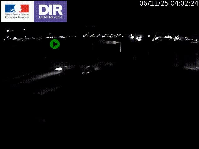 Webcam autoroute sur A450 à Pierre-Bénite en direction de Lyon et de l'autoroute A7