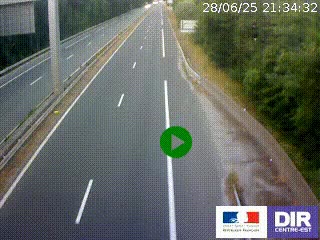Webcam sur la nationale N90 à Gilly-sur-Isère, en direction et à proximité d'Albertville