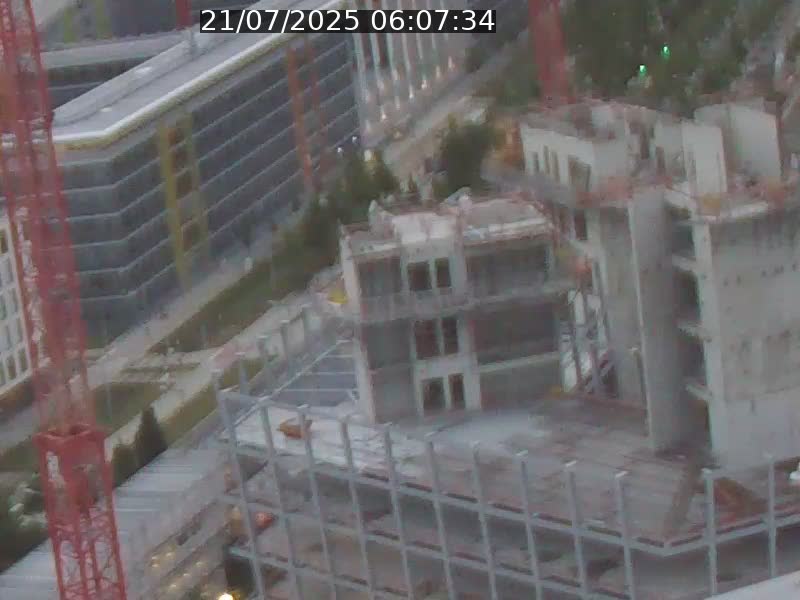 Webcam sur l'avenue John Fitzgerald Kennedy (N51) avec vue orientée vers le Findel
