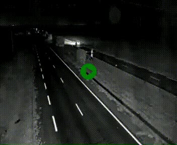 Webcam à hauteur de Vert-en-Drouais sur la N12, en périphérie de Dreux. Vue orientée vers Alençon