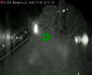 Webcam à hauteur du Leclerc Normanville sur la N154. Vue orientée vers Rouen