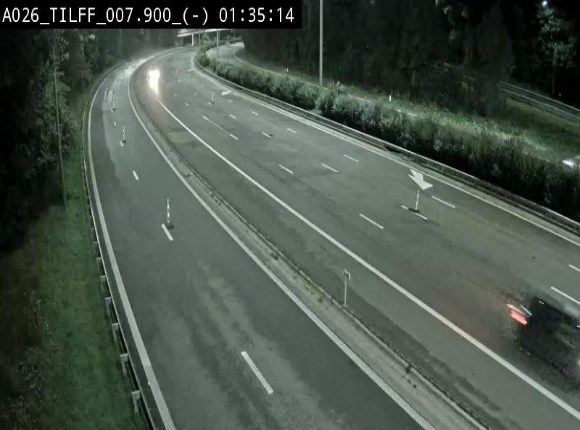 Webcam autoroute A26/E25 à Esneux, en Belgique en direction Luxembourg - BK 7.9