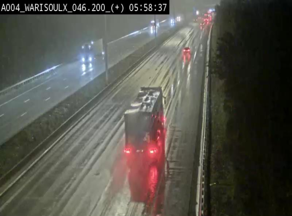 Webcam autoroute Belgique - Warissoulx - E411 - BK 46.2