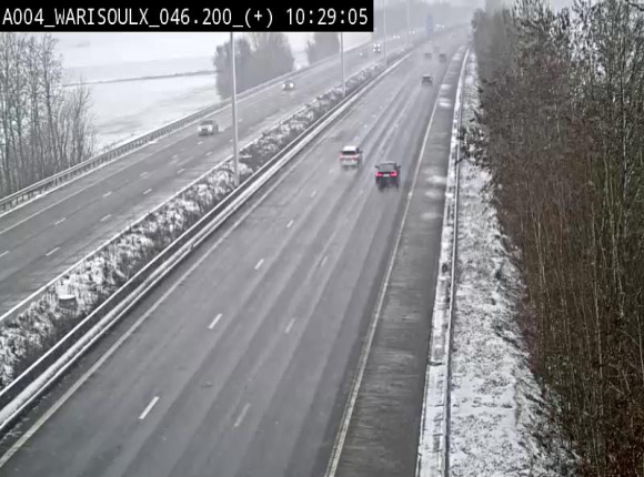 Webcam autoroute Belgique - Warissoulx - E411 - BK 46.2