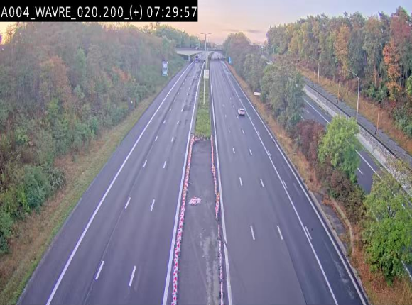 Webcam @ Wavre-sud KP 19.6, A4/E411