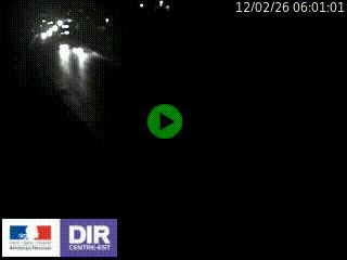 Webcam routière à Saint-Etienne-Terrenoire sur la RN88 avant la jonction entre l'A72 et le Boulevard Périphérique de Saint-Etienne