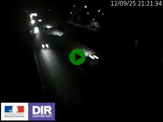 Webcam routière à Le Chambon-Feugerolles sur la RN88 entre Firminy et Saint-Etienne