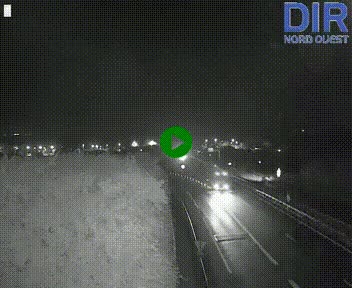 Webcam au début de l'A84 sur le périphérique Ouest de Caen (N814) à hauteur de la sortie 9, Porte de Bretagne