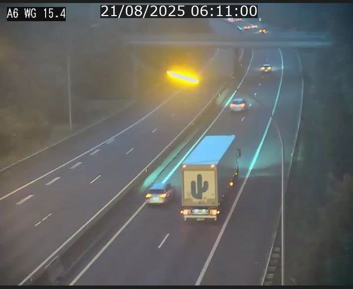 Traffic live webcam Luxembourg Capellen - A6 - BK 15.4 - direction Luxembourg/France/Allemagne