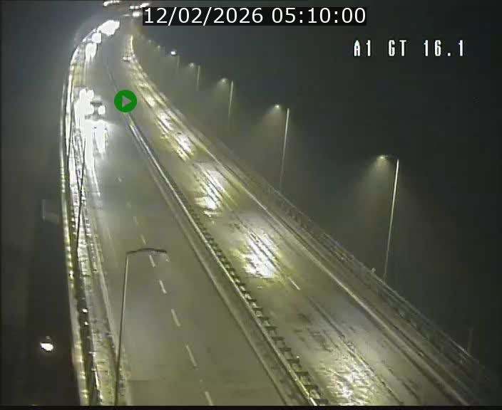 Traffic live webcam Luxembourg Niederanven - A1 direction Allemagne - BK 16.1