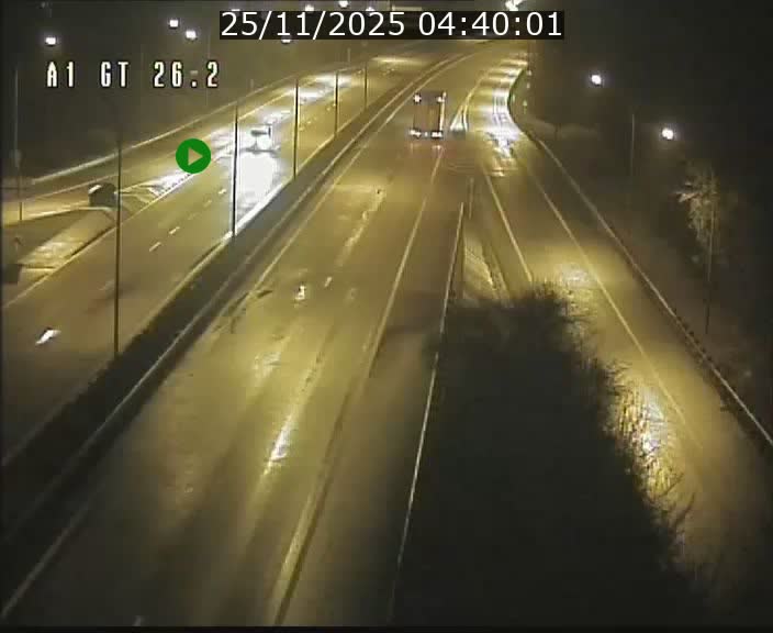 Traffic live webcam Luxembourg Grevenmacher - A1 direction Allemagne - BK 26.2