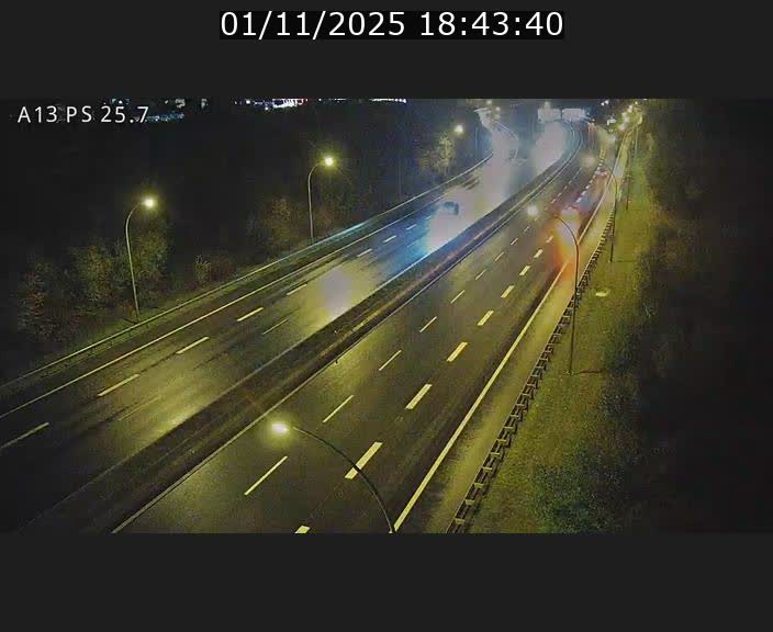 Traffic live webcam Luxembourg Frisange - A13 direction Allemagne - BK 26