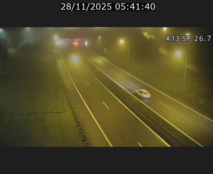 Traffic live webcam Luxembourg Frisange - A13 direction Luxembourg-ville - BK 26.7