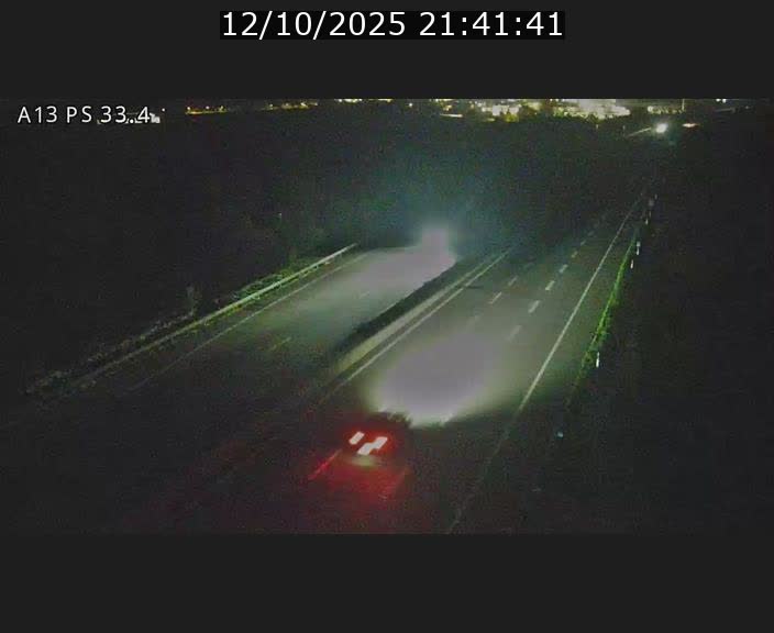Webcam trafic sur A13 à hauteur de Mondorf-les-Bains en direction d'Altwies