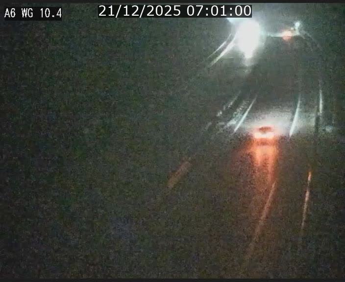 Traffic live webcam Luxembourg Mamer - A6 - BK 10.4 - direction Luxembourg/France/Allemagne