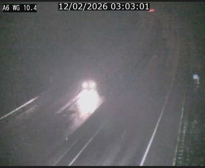 Traffic live webcam Luxembourg Mamer - A6 - BK 10.4 - direction Luxembourg/France/Allemagne