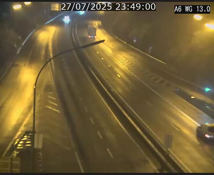Traffic live webcam Luxembourg Mamer - A6 - BK 13 - direction Luxembourg/France/Allemagne
