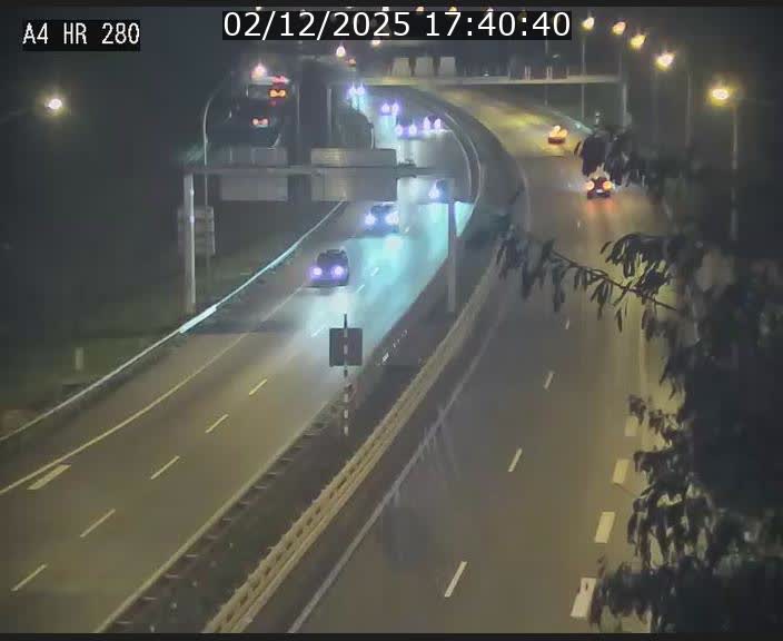 Webcam traffic A4 Luxembourg - BK 0.2 - P+R Bouillon (direction Luxembourg)