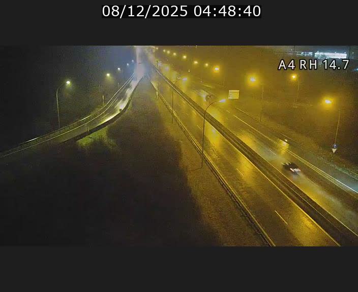 Traffic live webcam Luxembourg Jonction Lankelz - A4 - BK 14.7 - direction Luxembourg