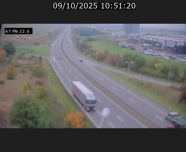 Caméra trafic Luxembourg - A7, Colmar-berg direction Mersch