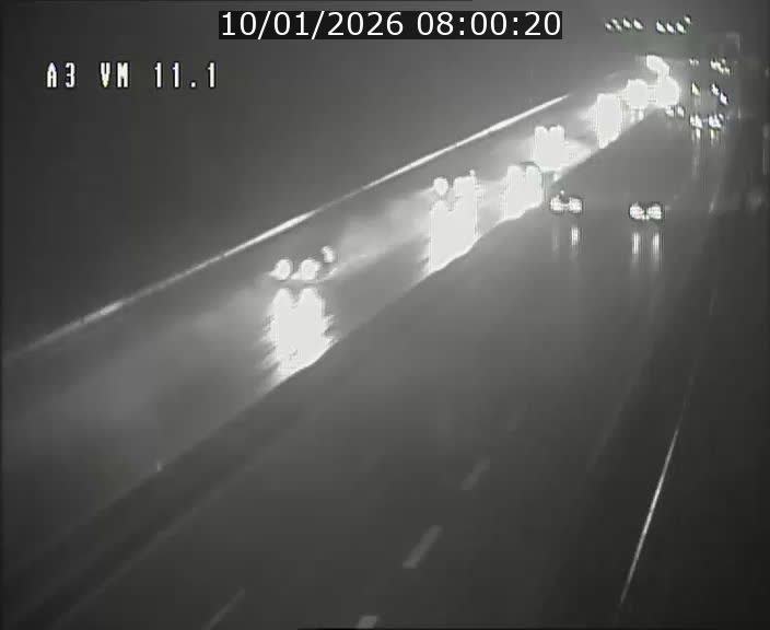 Webcam à la frontière franco-luxembourgeoise, avant la Croix de Bettembourg - BK 11.1 - direction Luxembourg-ville