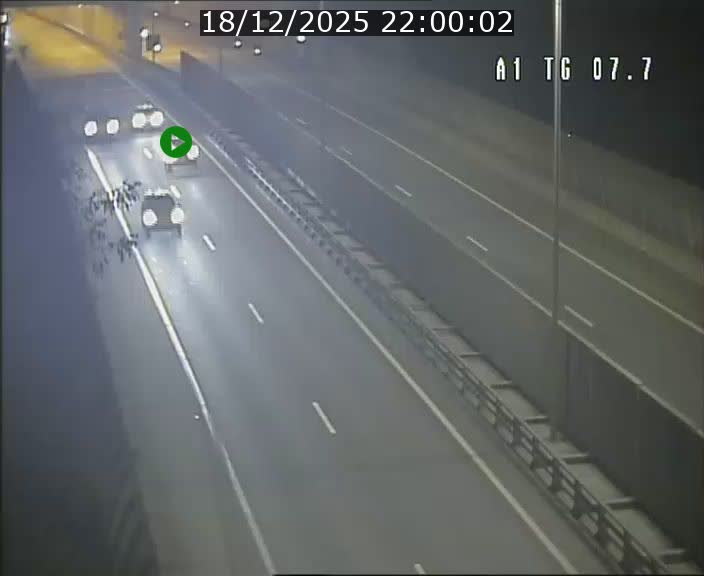 Traffic live webcam Luxembourg Kirchberg - A1 direction Luxembourg-ville - BK 7.7