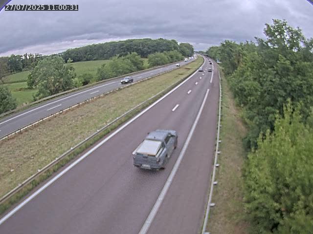 Caméra autoroute France - A31, Fey direction Metz