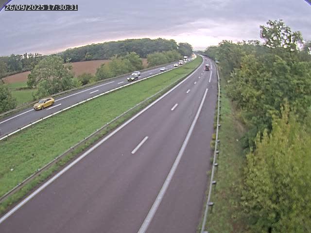 Caméra autoroute France - A31, Fey direction Metz