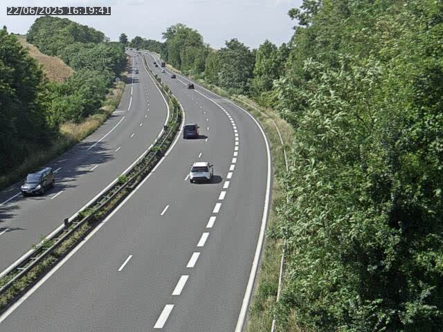Caméra autoroute France - A33, Rosières direction Lunéville