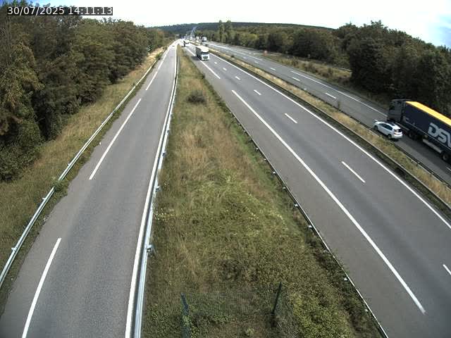 Caméra autoroute France - A31, Velaine-en-Haye direction Nancy