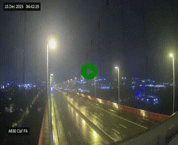 Webcam autoroute sur le périphérique de Bordeaux (A630) au nord de la ville. Caméra située sur le Pont d'Aquitaine.