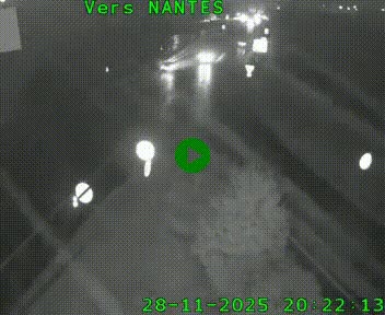 Webcam N147 au nord de Poitiers et à la jonction avec la A10