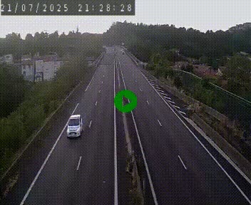 Caméra autoroute A75 à hauteur de Coudes, en direction de Clermont-Ferrand