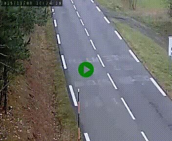 Caméra routière France - N102, au niveau du col de Montmirat à Saint-Etienne-du-Valdonnez à 1039 mètres d'altitude