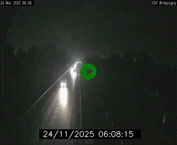 Webcam sur le périphérique de Rennes (N136) à hauteur du quartier Bréquigny, au sud de la ville