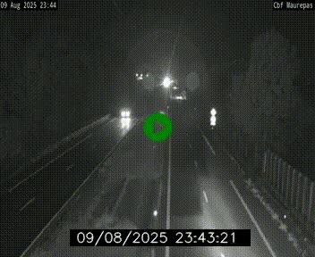 Webcam sur le périphérique de Rennes (N136) à hauteur de Maurepas, au nord de la ville