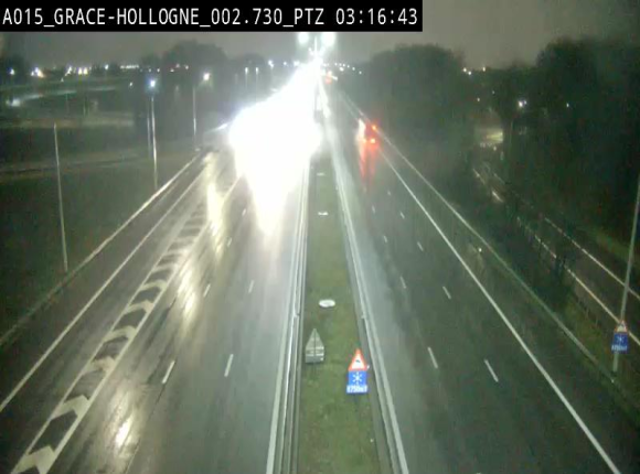 Caméra trafic Belgique - Grâce-Hollogne - E42, jonction avec A604, direction Loncin/Aéroport de Liège -  BK 3.2