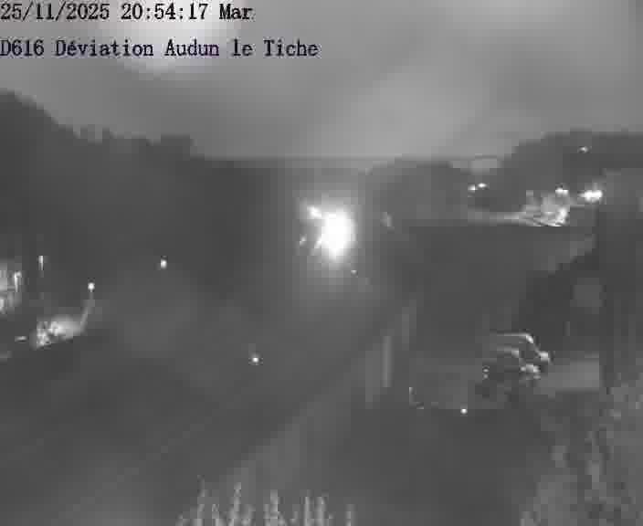 Webcams sur la D616, sur le contournement d'Audun-le-Tiche menant à Belval (Luxembourg)