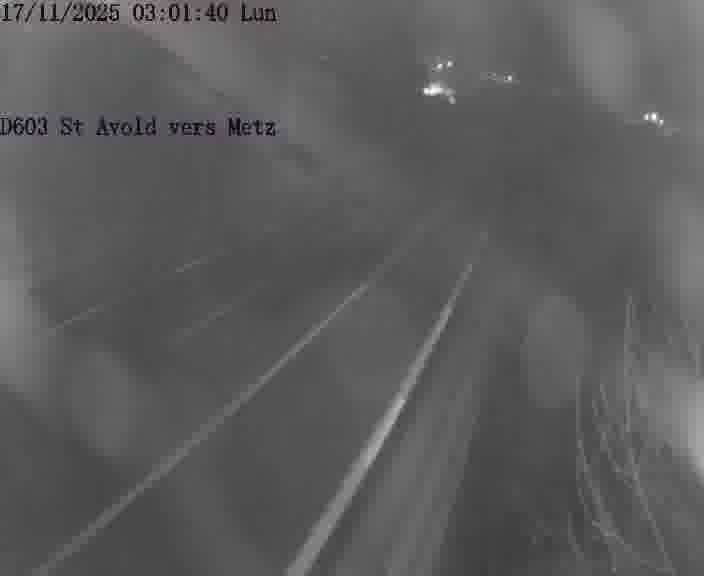 Clone of Webcam sur la D603 située à proximité de Saint-Avold. Vue orientée vers Metz
