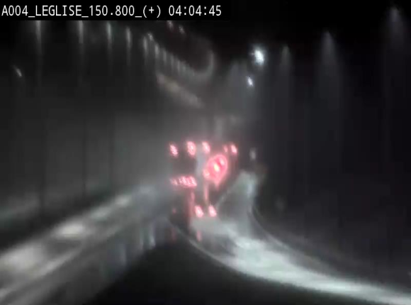 Caméra autoroute Belgique - Côte de Léglise, E411(A4) direction Luxembourg