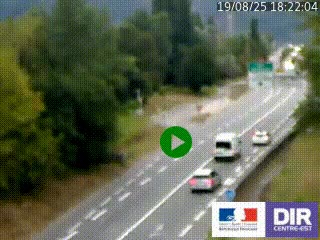 Webcam info trafic à proximité de Vizille sur la N85, au niveau du point de vue du Saut du Moine à Champagnier