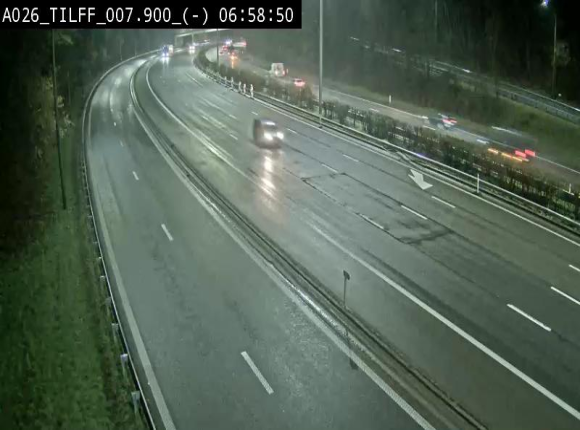 Webcam autoroute A26/E25 à Esneux, en Belgique en direction Luxembourg - BK 7.9