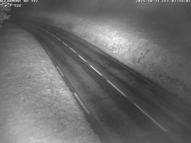Webcam à Allarmont dans les Vosges, sur la RD392